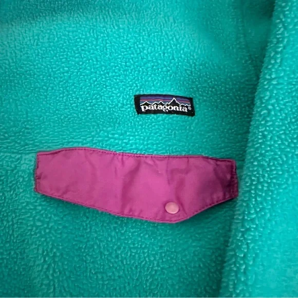 [SOLD] PATAGONIA VINTAGE 80’S FLEECE PULLOVER SWEATER SYNCHILLA MADE IN CANADA - Picture 6 of 7